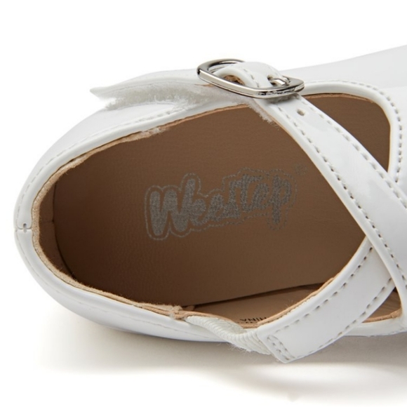 Girls criss cross ballet flats - Picture 3 of 8